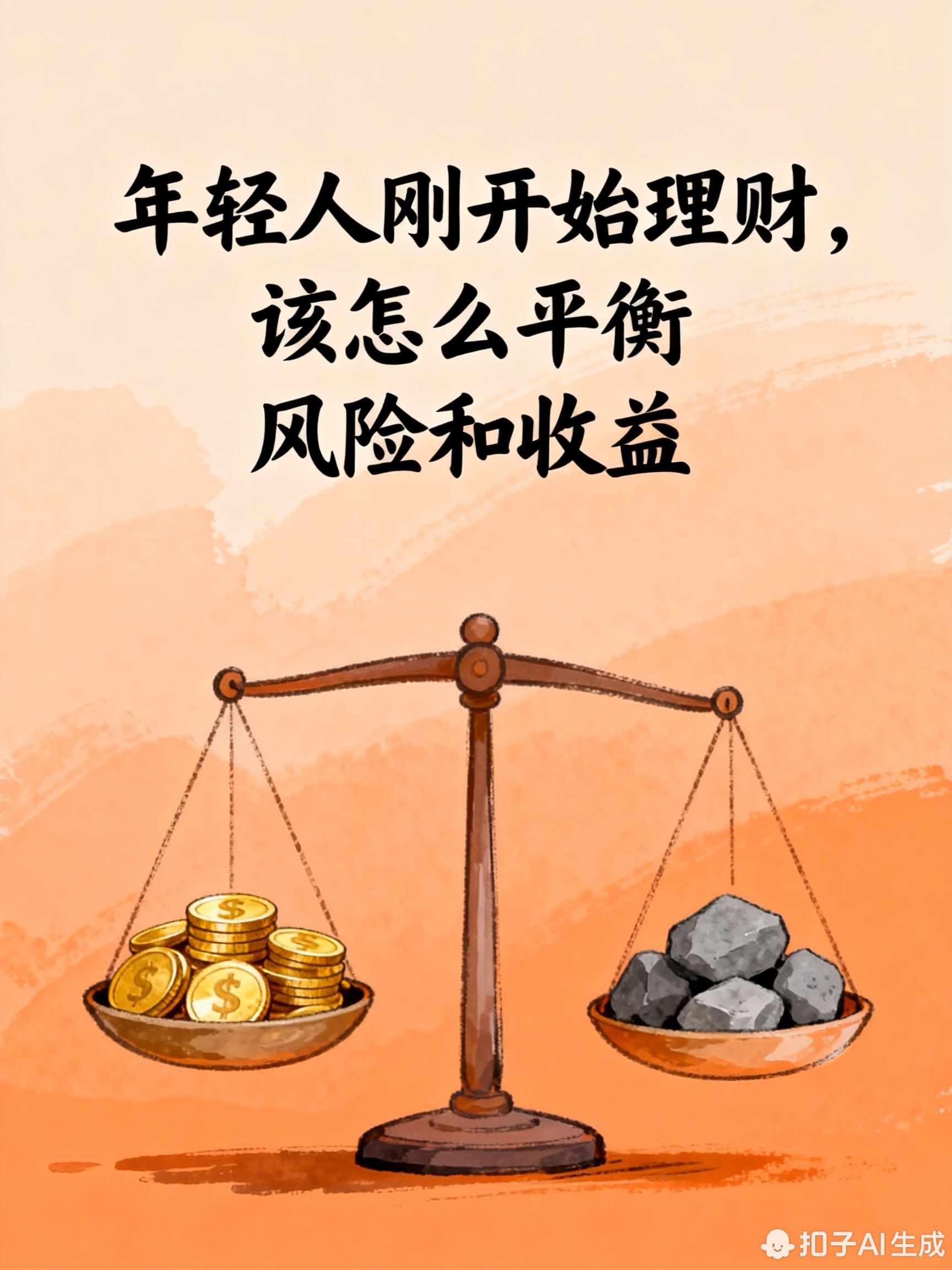 年轻人刚开始理财，该怎么平衡风险和收益?