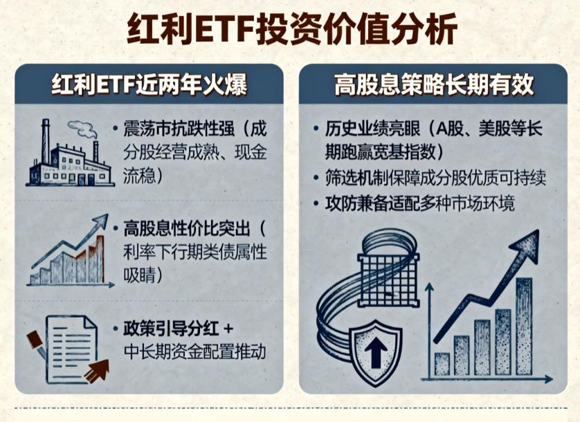 红利ETF为什么这两年这么火？高股息策略长期有效吗？