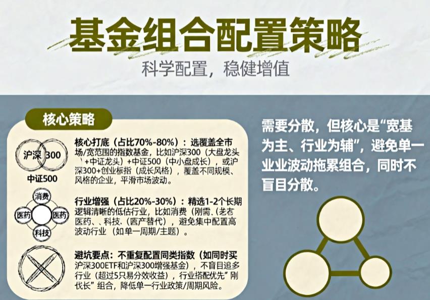 定投多只指数基金需要分散行业吗？怎么搭配？