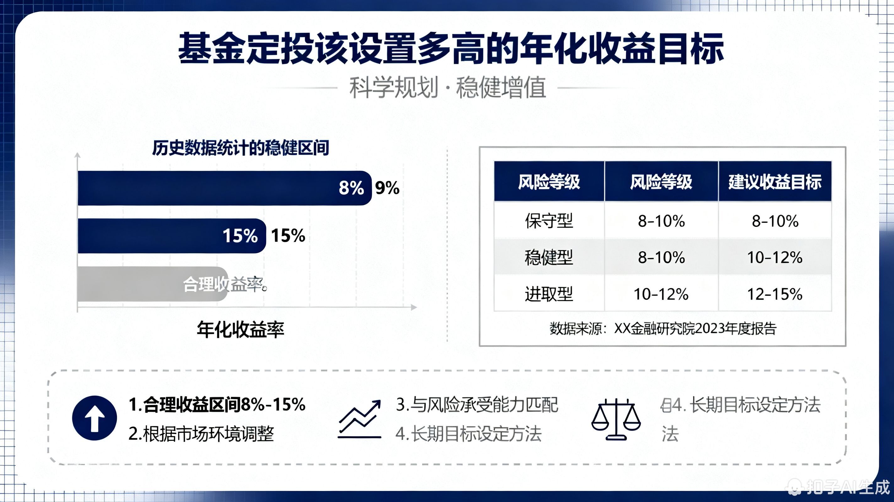 基金定投该设置多高的年化收益目标?