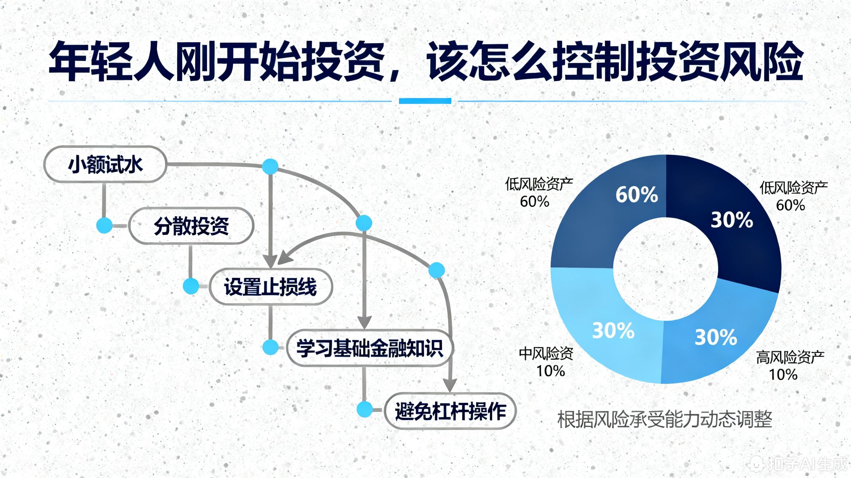 年轻人刚开始投资，该怎么控制投资风险?