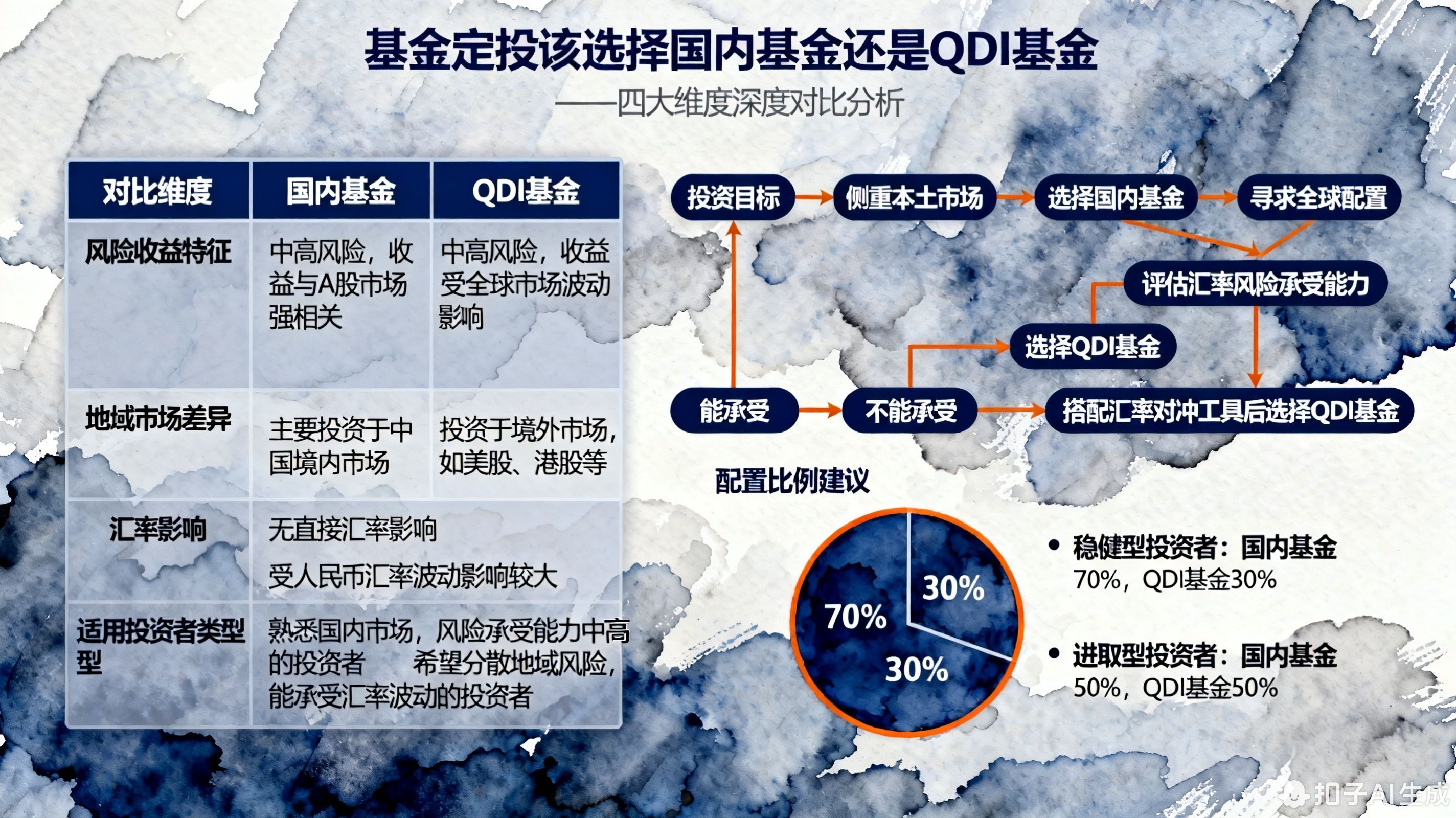基金定投该选择国内基金还是QDI基金?