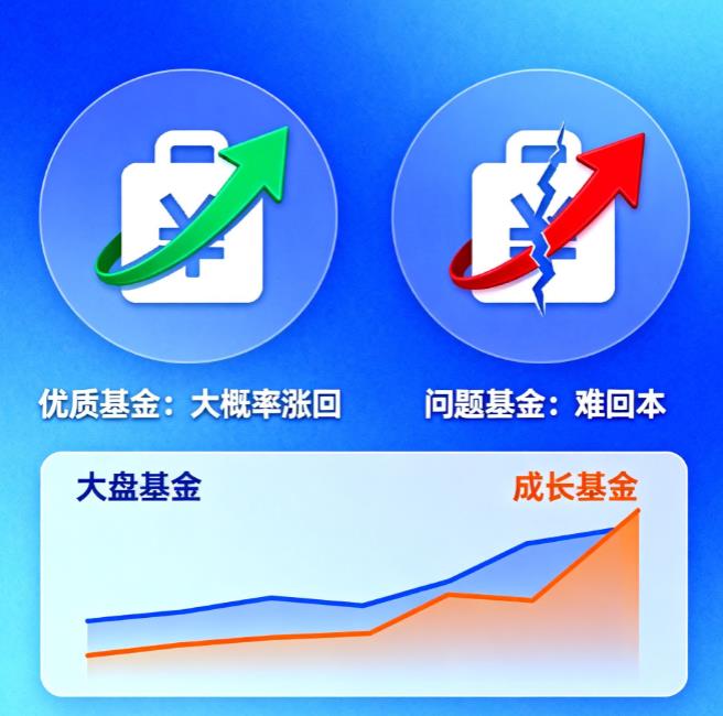 基金大跌后能涨回来吗蓝筹基金反弹快吗？