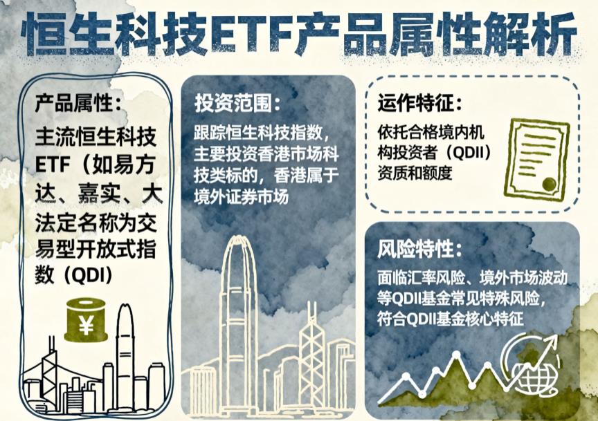 恒生科技ETF属于QDII基金吗？