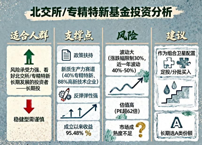 中欧北证50基金跟踪指数表现适合长期投吗？