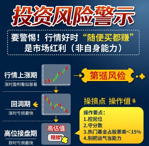 行情好时随便买基金都赚要警惕风险吗?