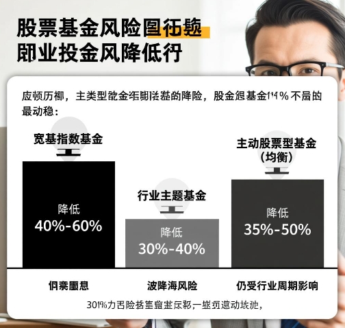 股票风险大换股票基金能降多少风险?