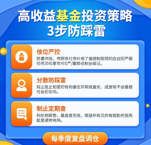 闲钱投高收益基金怎么把控仓位防踩雷?