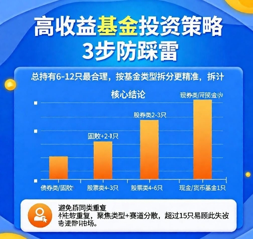 基金分散投资持有多少只合理?