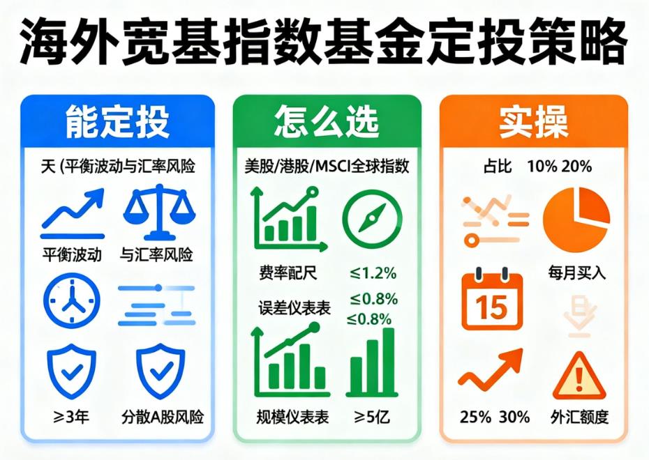 海外指数基金能定投吗？该怎么选？