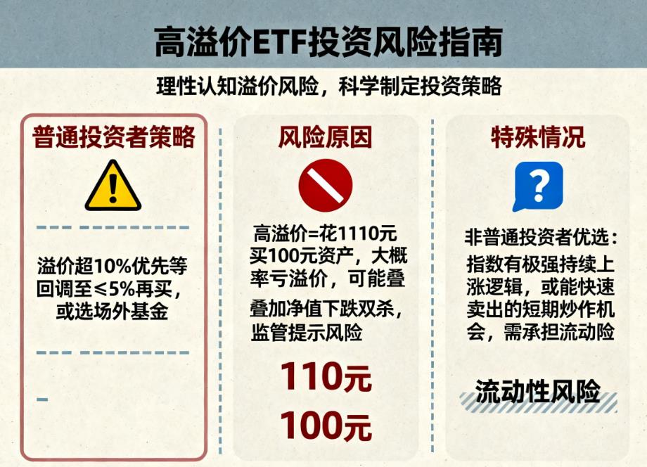 溢价率超过10%的ETF，是不是应该等回调再买？