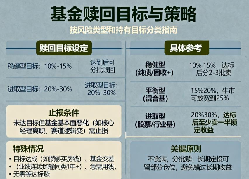 基金定投收益达到多少就该考虑赎回了?