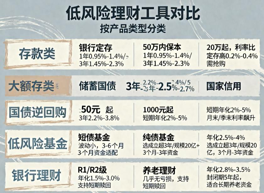新手求稳,除了货币基金还能买什么?