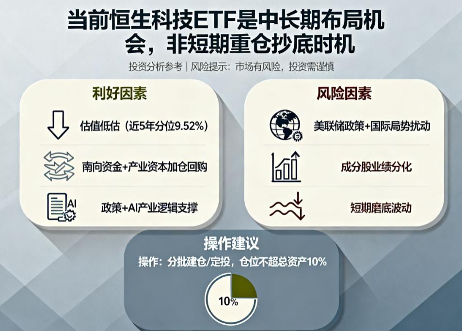 恒生科技ETF跌这么多了,现在是抄底机会吗?