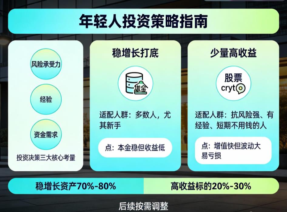 年轻人投资应该追求高收益还是稳增长？