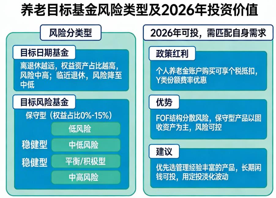 养老目标基金算低风险吗？2026年能投吗？