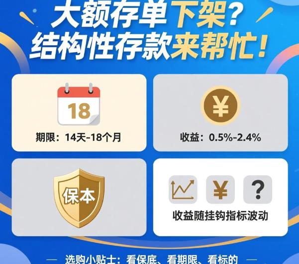 银行大额存单下架,还能买结构性存款吗?