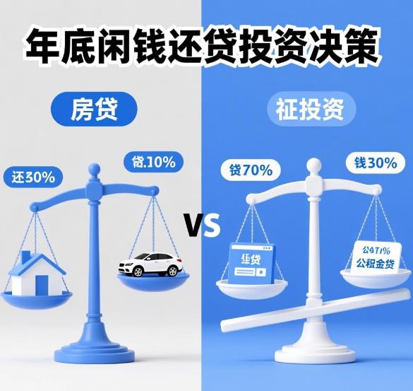 年底闲钱打理,先还贷还是先投资?