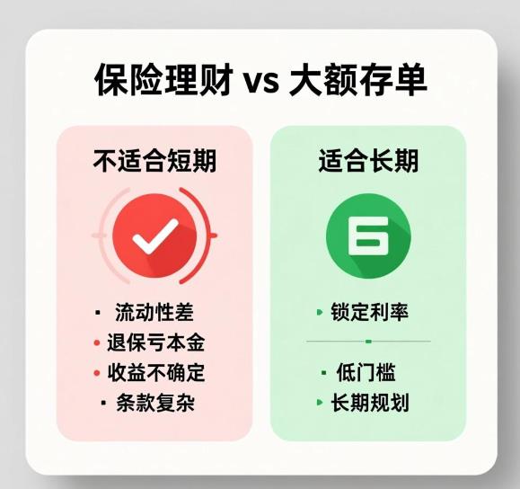 银行大额存单下架,保险理财能替代吗?