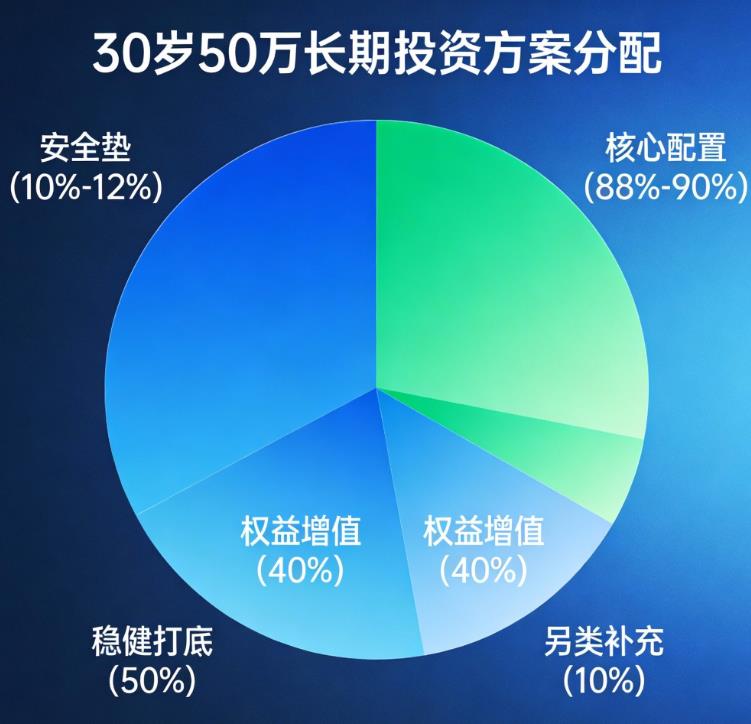 30岁有50万,如何规划长期投资?