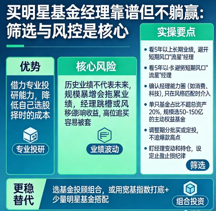 跟买明星基金经理的基金靠谱吗？