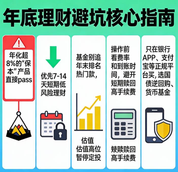 年底理财，如何避免踩雷？