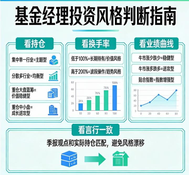 如何判断基金经理的投资风格？