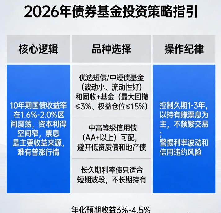 2026年债券基金前景怎么样？