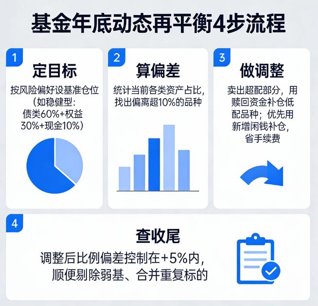 基金年底动态再平衡怎么做？有具体步骤吗？