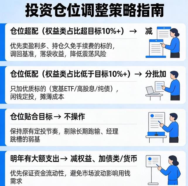 年底市场震荡，持仓基金该加还是该减？