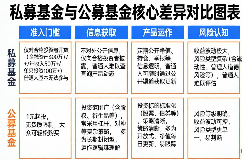 私募基金和公募基金，对普通人来说哪个更新更复杂？