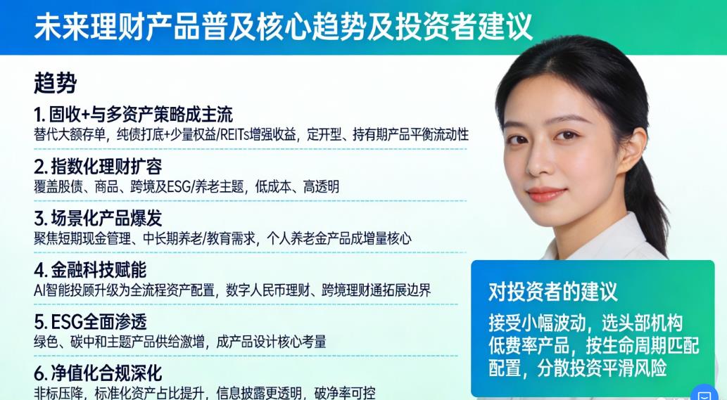未来可能普及的理财产品趋势是什么？