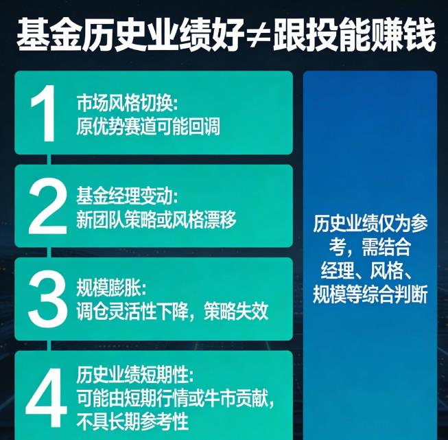 基金历史业绩好，跟投就能赚钱吗？