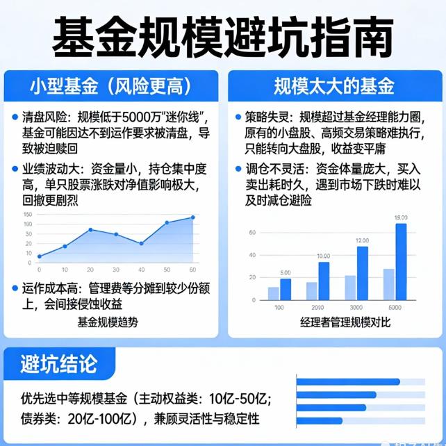 规模太大的基金和太小的基金，跟投哪个风险高？