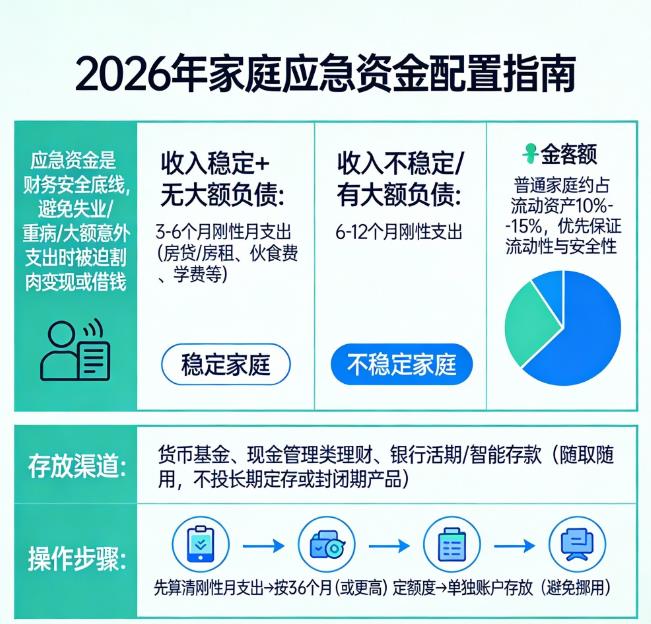 2026年家庭资产配置要预留应急资金吗?