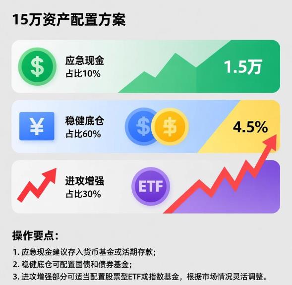 15万怎么资产配置穿越牛熊？