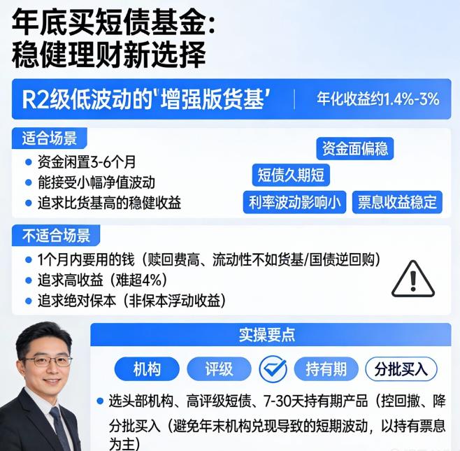 稳健理财年底买短债基金好吗？