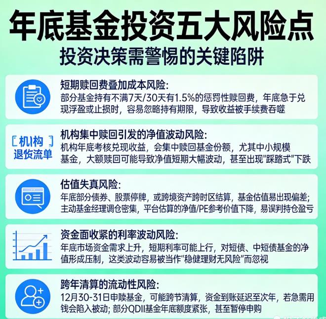 基金风险有哪些年底最容易被忽视?