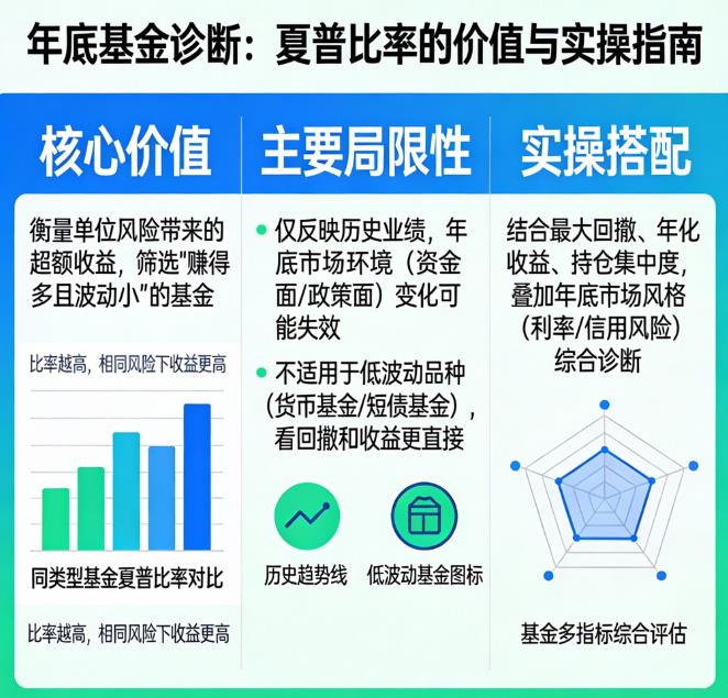 基金诊断年底要不要看夏普比率？