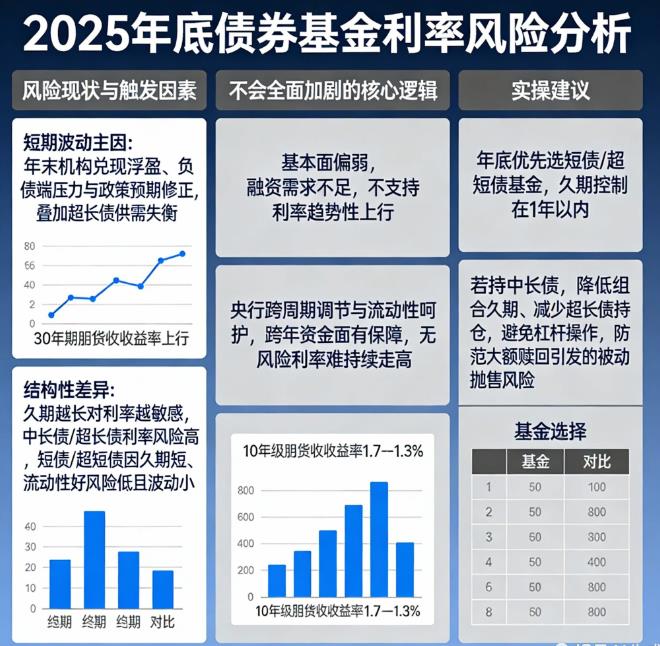 债券基金利率风险年底会加剧吗？