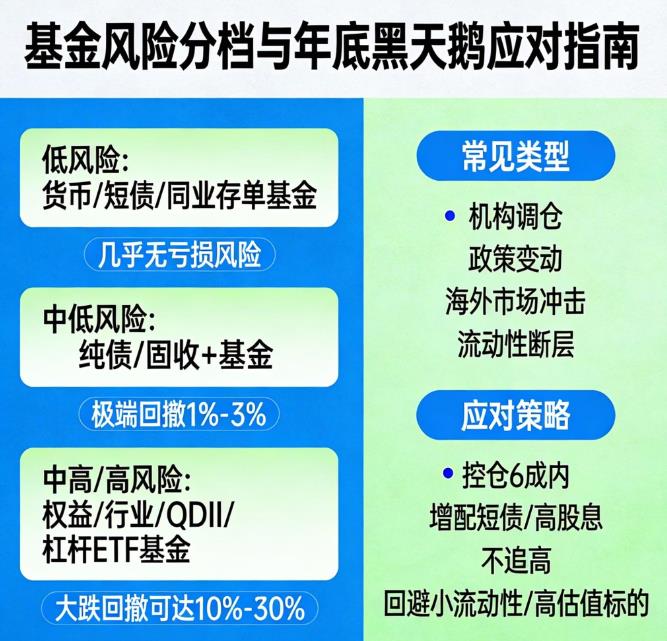 基金风险大不大？年底黑天鹅多不多？