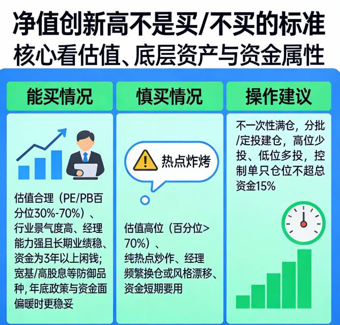 基金净值年底创新高还能买吗？