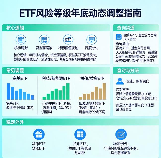ETF风险等级年底有变化吗？