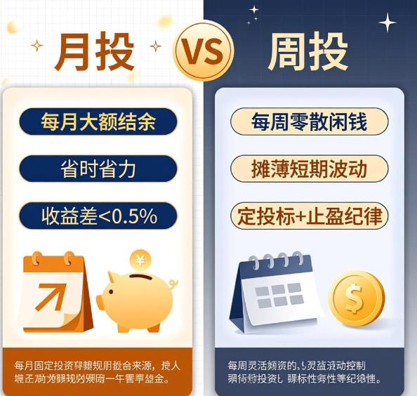 指数定投选周投还是月投更好?