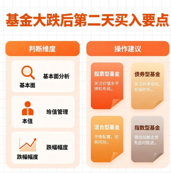 基金大跌后第二天适合买入吗？