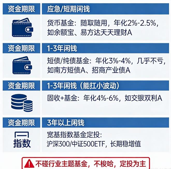 新手求稳买什么基金？别太复杂。