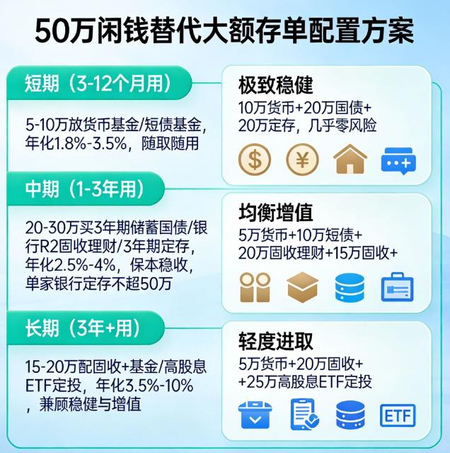大额存单没了,50万还能放哪?