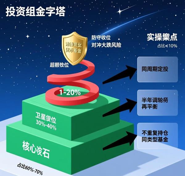 定投基金怎么组合搭配,才能既稳健又有收益弹性?