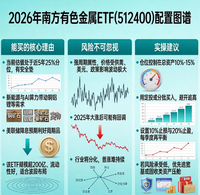2026年南方有色金属ETF（512400）还能买吗？​