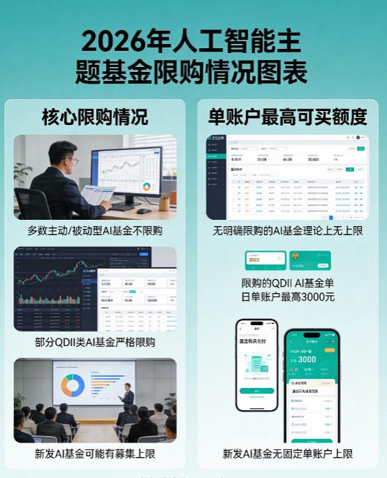2026年人工智能主题基金限购吗？单账户最高能买多少？